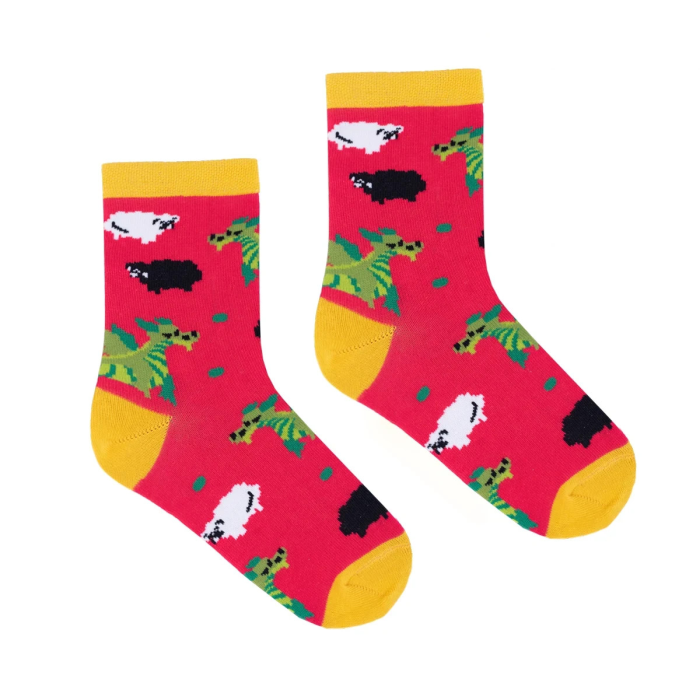 Kids socks Wawel's dragon