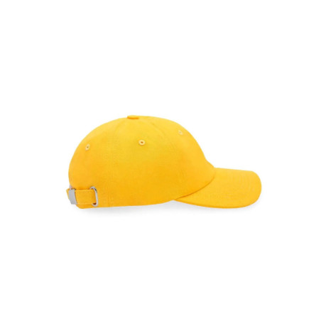 Low profile baseball cap Flower yellow