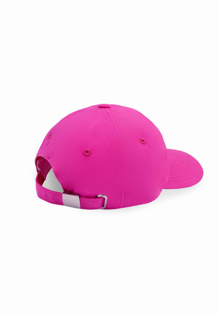 Czapka z daszkiem low profile Jamnik różowa