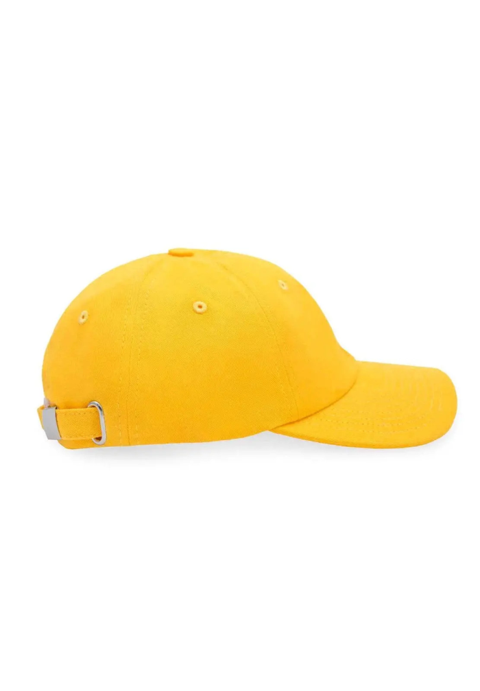 Low profile baseball cap Tit bird yellow