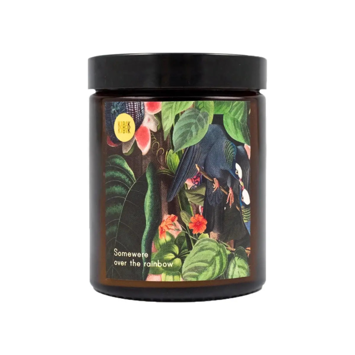 Soy candle hemp Somewhere over the rainbow