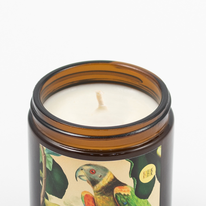Soy candle hemp Summer garden of delights