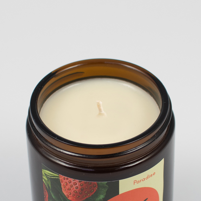 Soy candle hemp Paradise