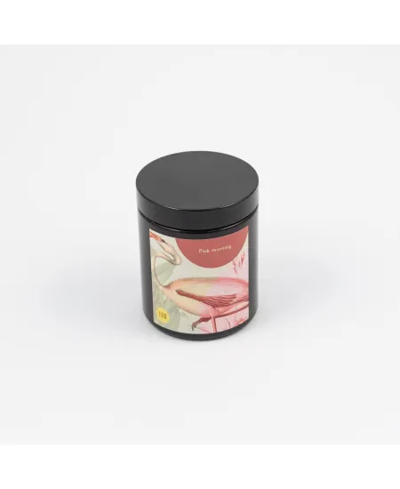 Soy candle hemp Pink Morning