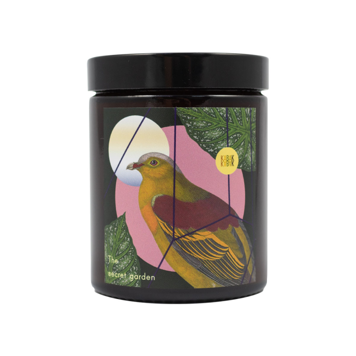 Soy candle hemp Secret Garden