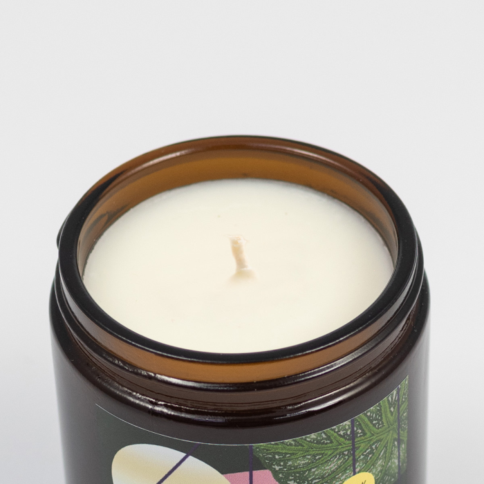 Soy candle hemp Secret Garden