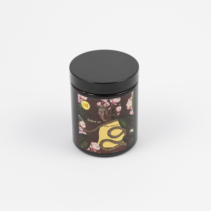 Soy candle hemp Riders on the Storm