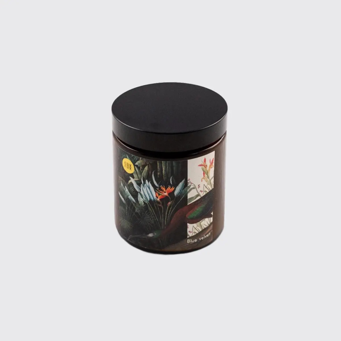 Soy candle hemp Blue velvet