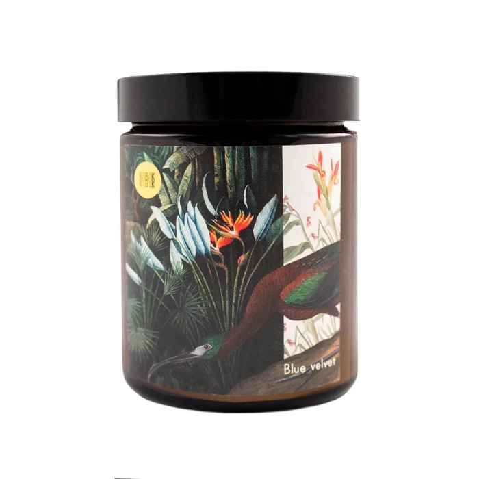 Soy candle hemp Blue velvet