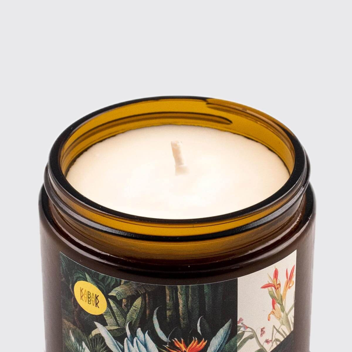 Soy candle hemp Blue velvet