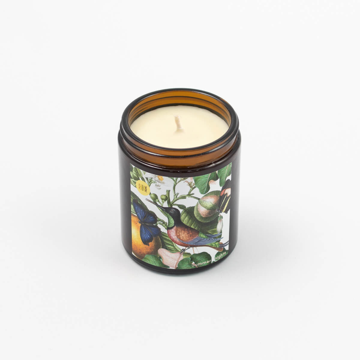 Soy candle hemp Summer nights