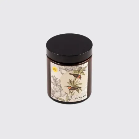 Soy candle hemp Into the wild