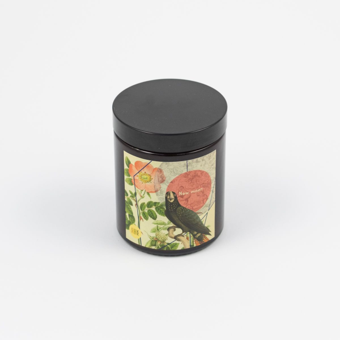 Soy candle hemp New Moon