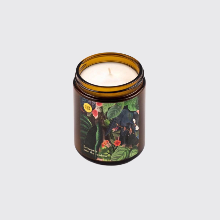 Soy candle hemp Somewhere over the rainbow