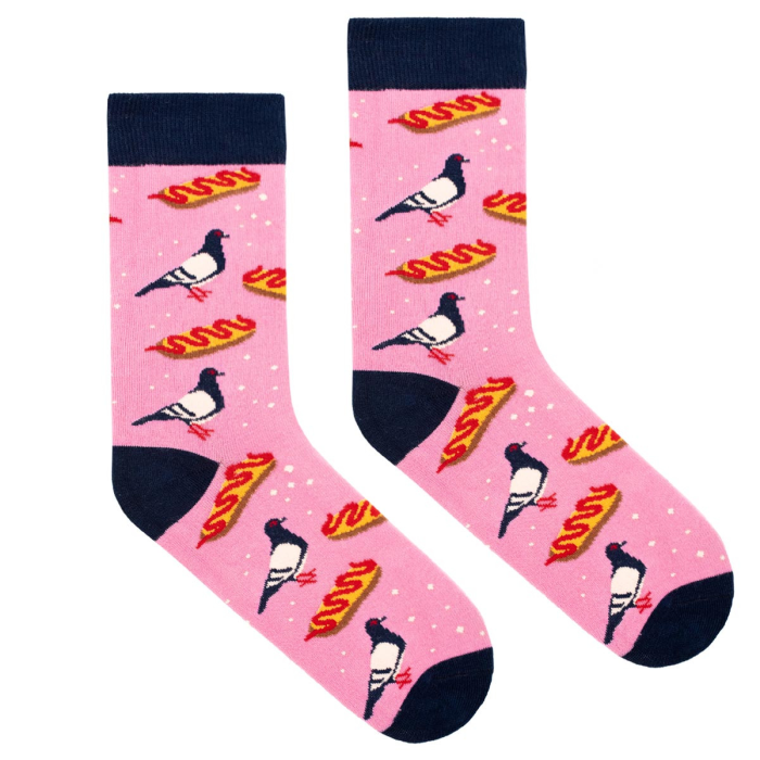 Socks Pigeon and Zapiekanka
