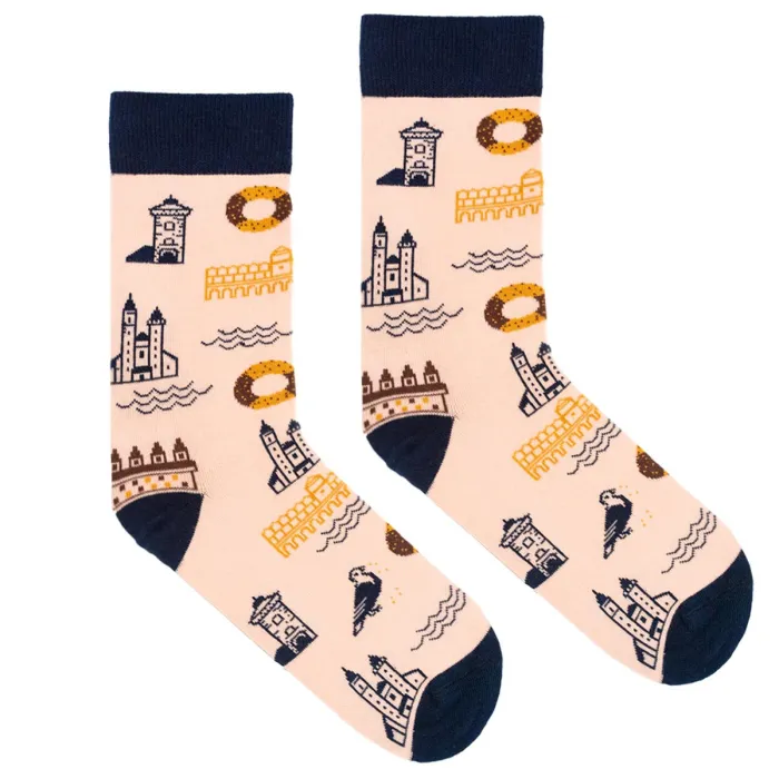 Socks Travel around Cracow 2