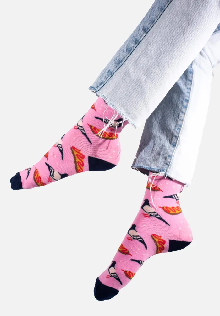 Skarpetki Zapiekanka czy gołąb?