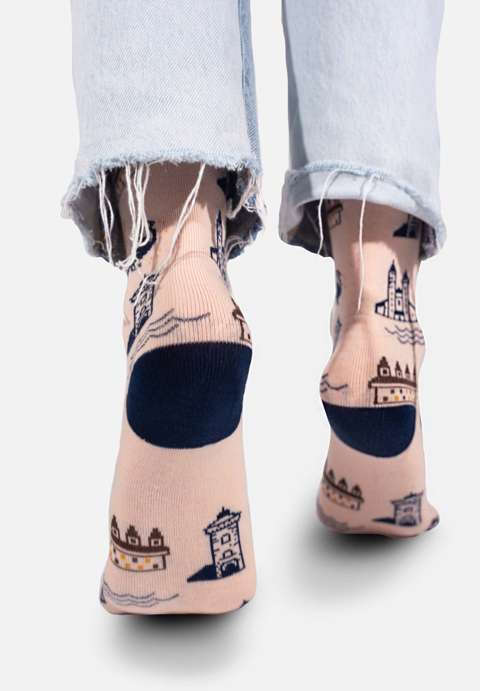 Socks Travel around Cracow 2