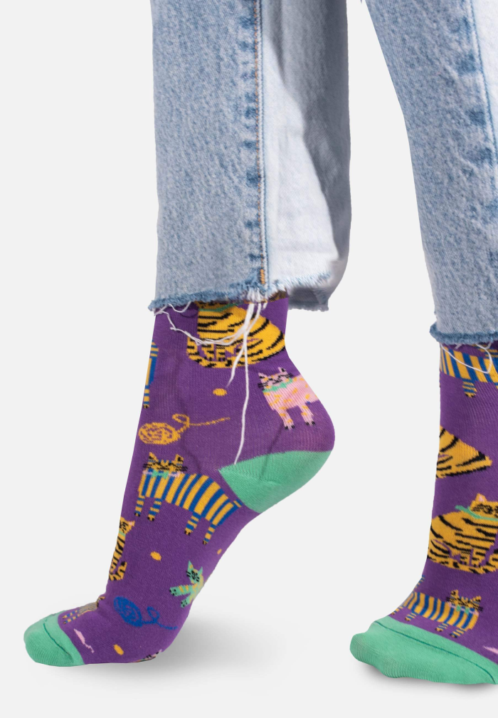 Socks Violet cats