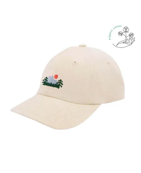 Organic cotton baseball cap...