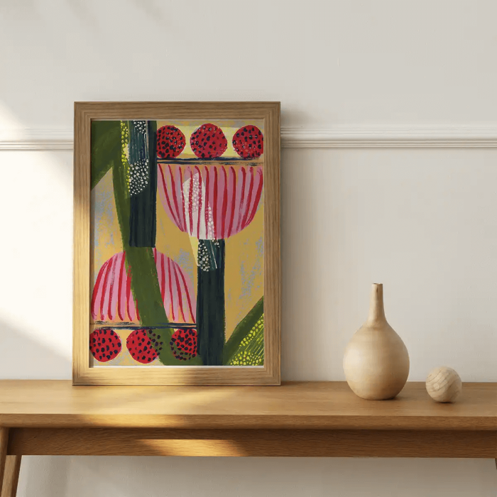 Kaśka - plakat Tulipany | papier Crush Corn