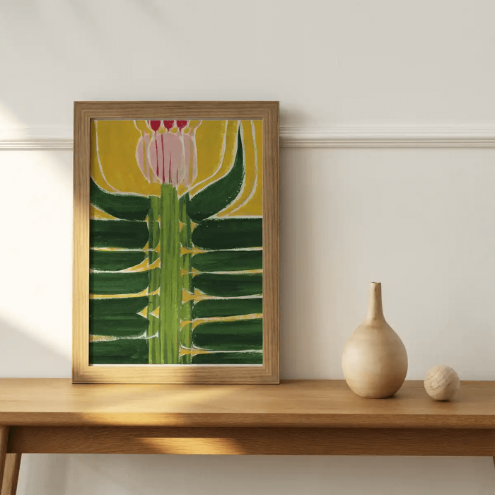 Kaśka - plakat Protea Aurea| papier Crush Corn