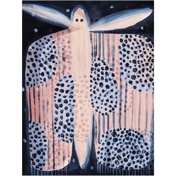 Kaśka - plakat Ćma| papier Crush Corn