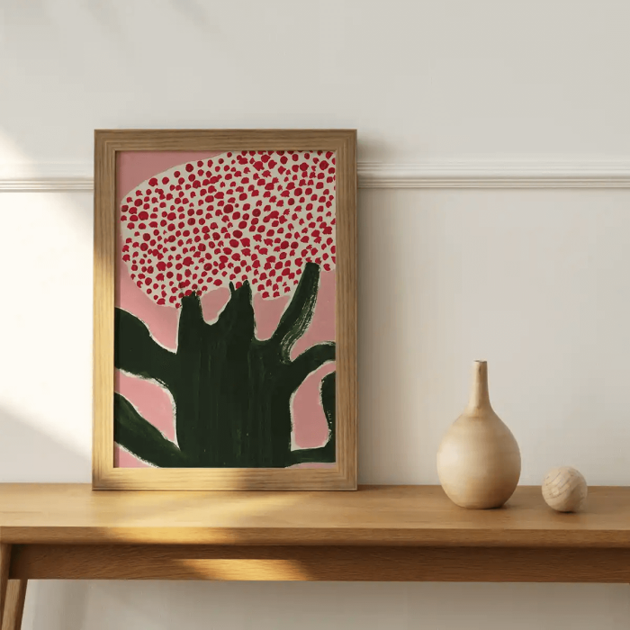 Kaśka - plakat Wiśnia | papier Crush Corn