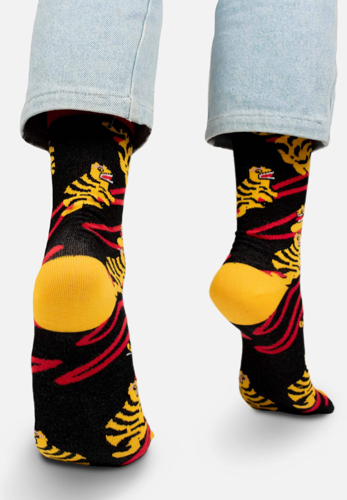 Organic cotton socks Tigers
