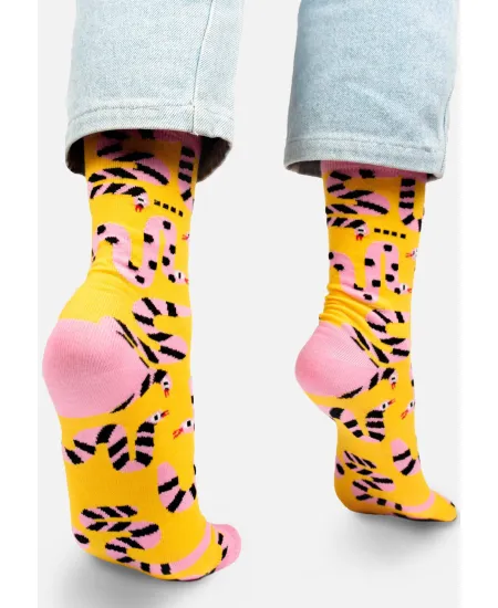 Organic cotton socks Snake