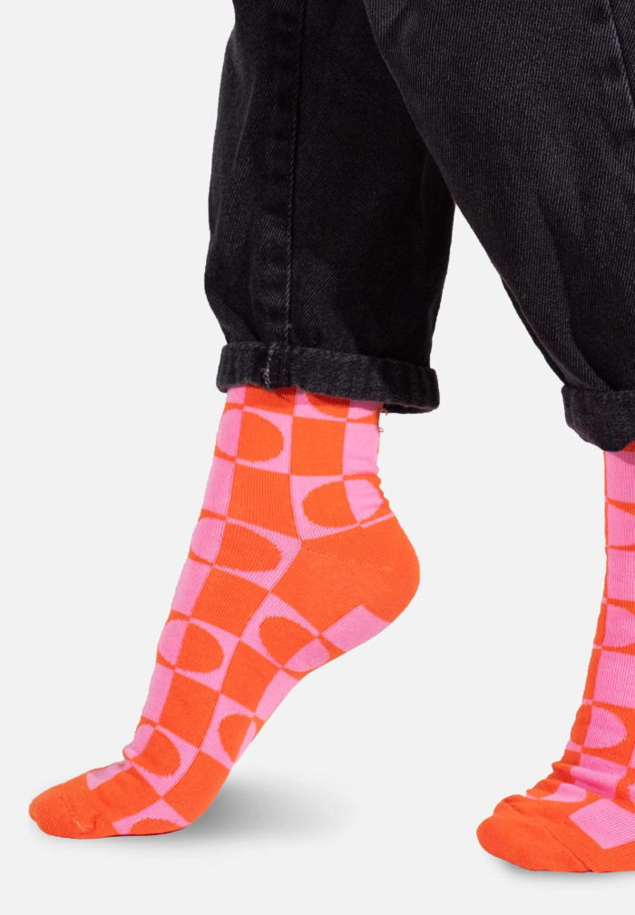 Organic cotton socks Orange