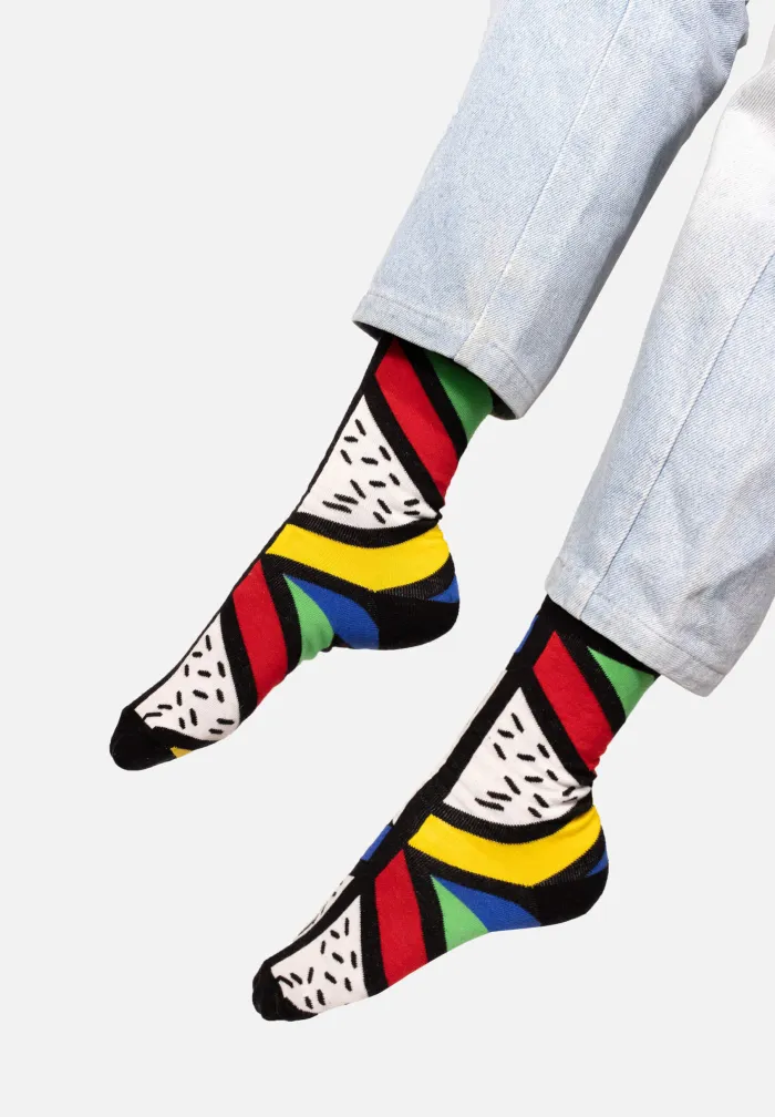 Organic cotton socks Pop Art