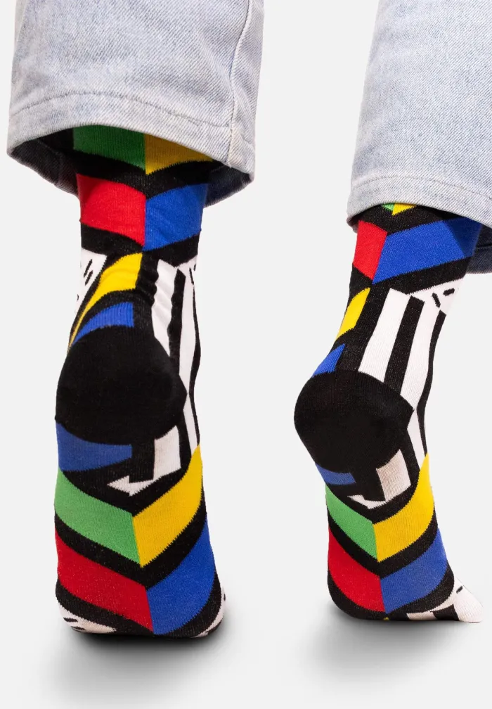 Organic cotton socks Pop Art