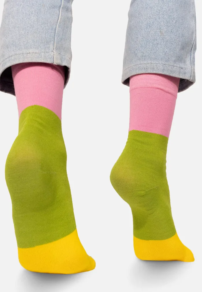 Organic cotton colorful socks Florida