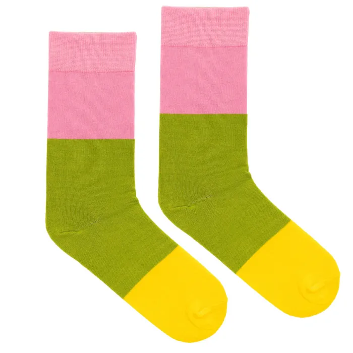 Organic cotton colorful socks Florida