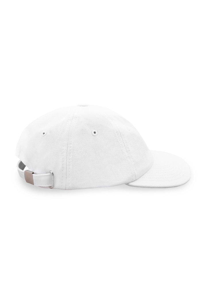Low profile baseball cap Dachshund white