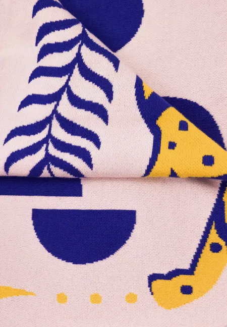 Organic Cotton Blanket Panthers