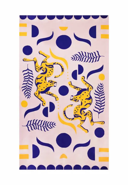 Organic Cotton Blanket Panthers