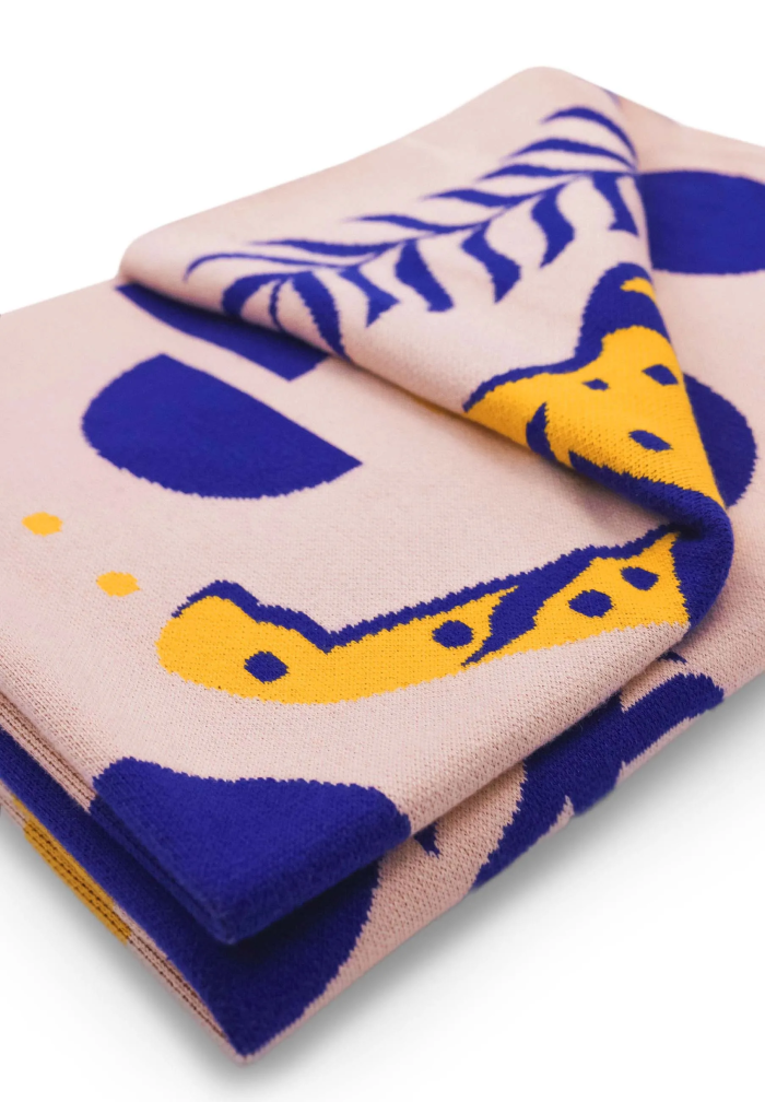 Organic Cotton Blanket Panthers