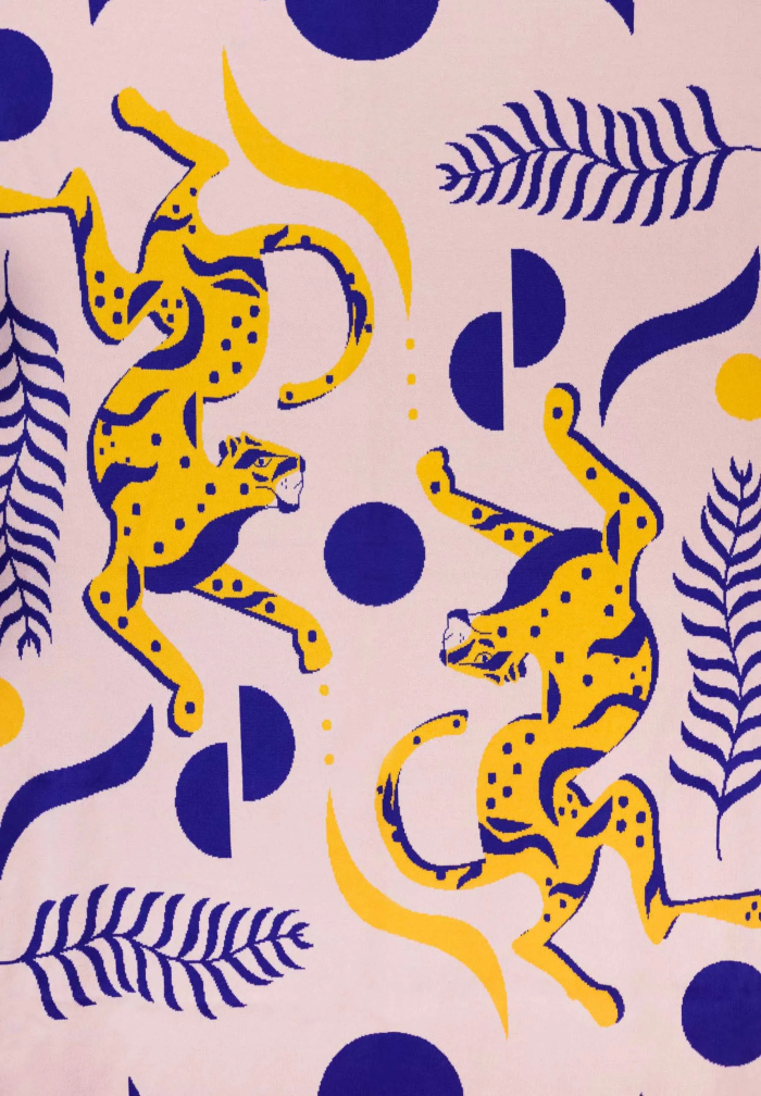 Organic Cotton Blanket Panthers
