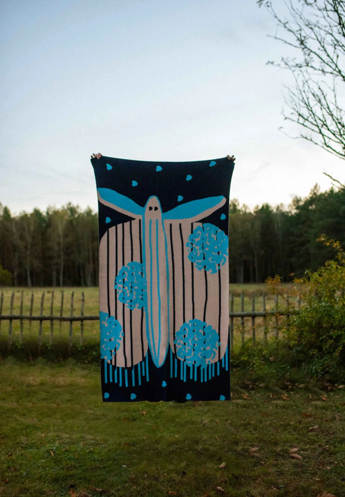 Organic Cotton Blanket Moth