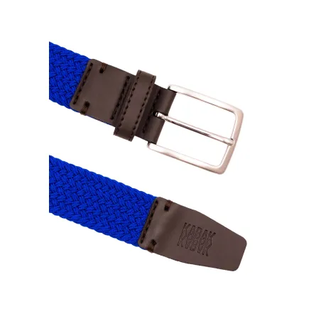 Recycled woven belt cornflower blue