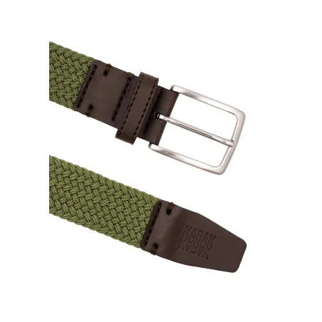 Recycled woven belt olive