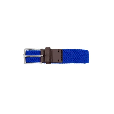 Recycled woven belt cornflower blue