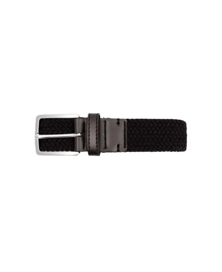 Recycled woven belt black