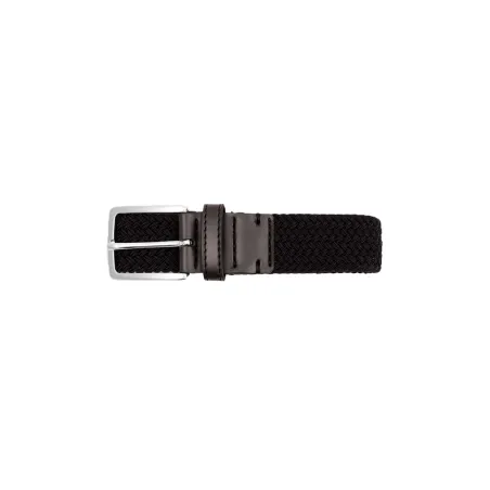 Recycled woven belt black