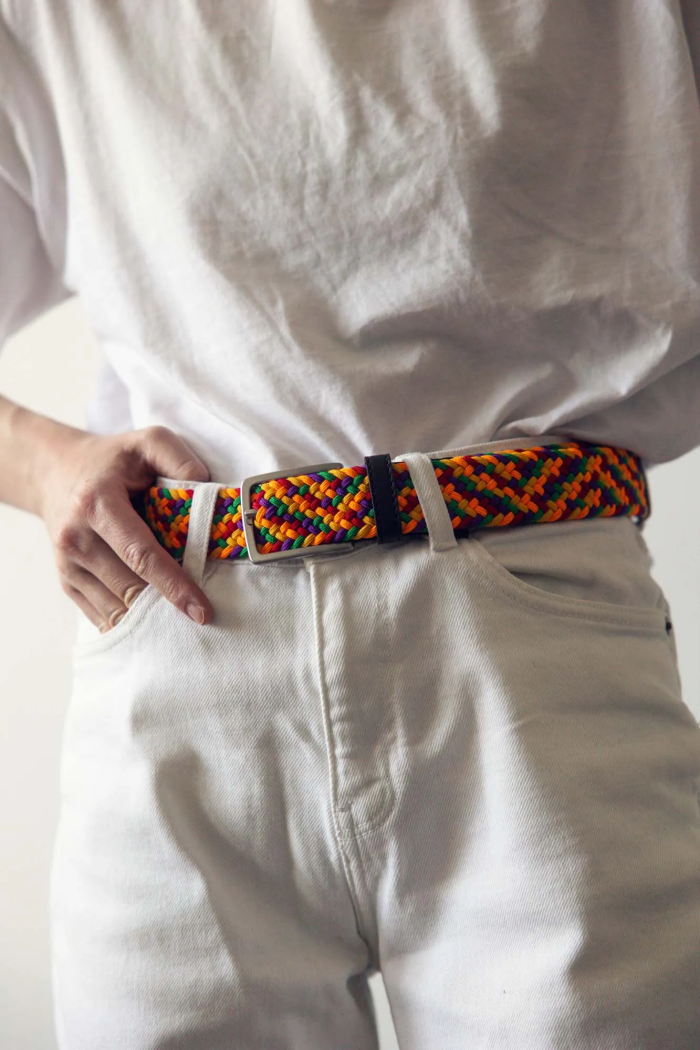 Recycled woven belt Jelly Beans