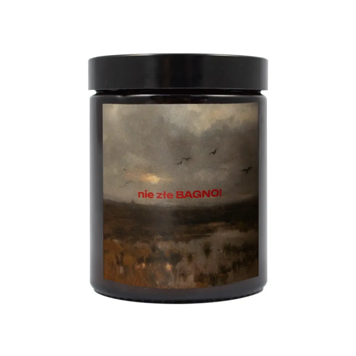 Soy candle hemp not bad WETLAND