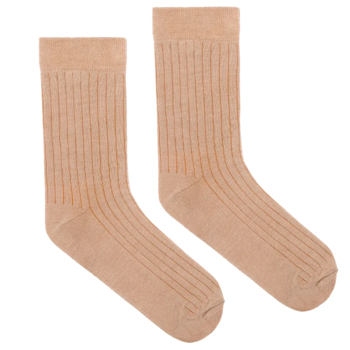 Classic beige suit socks not bad WETLAND with light elastane