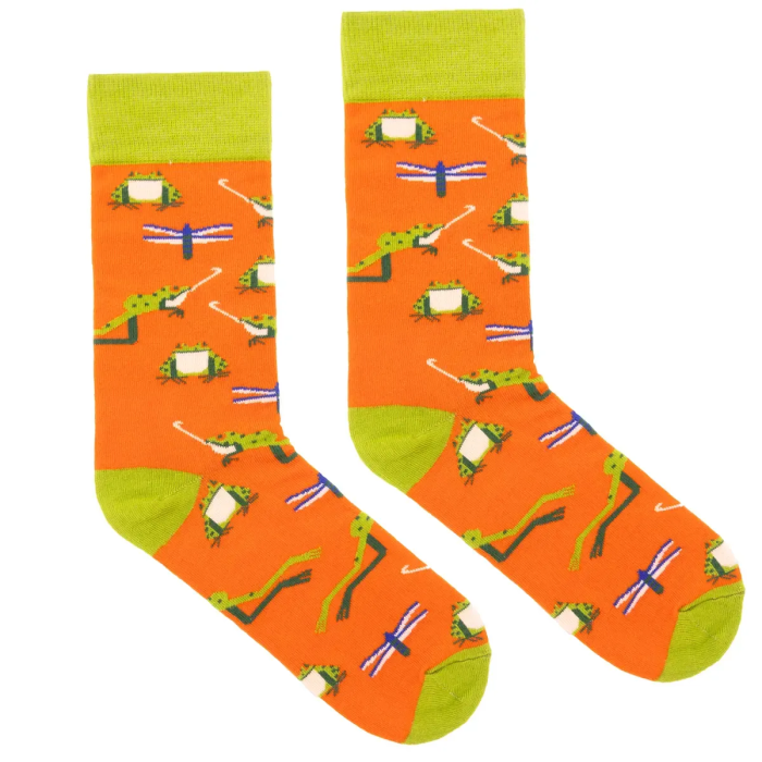 Organic cotton socks Rana Ridibunda
